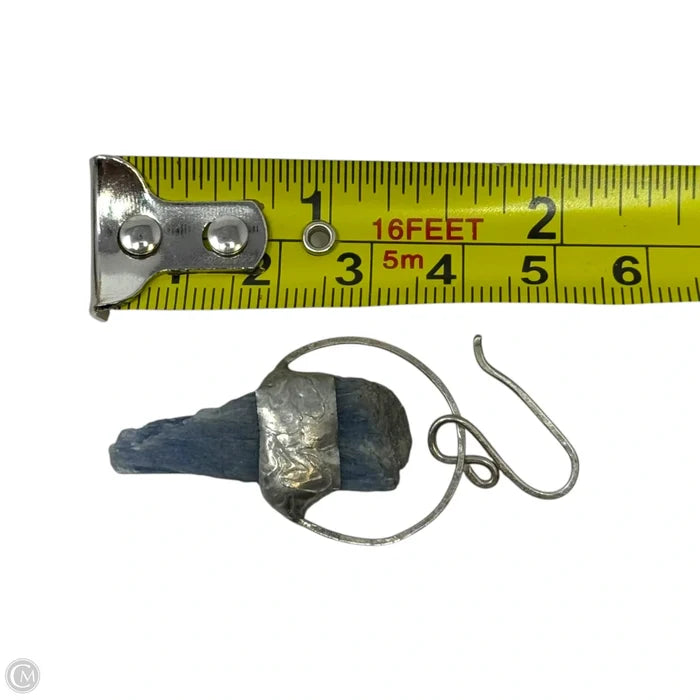 Raw Kyanite Dangle Earrings