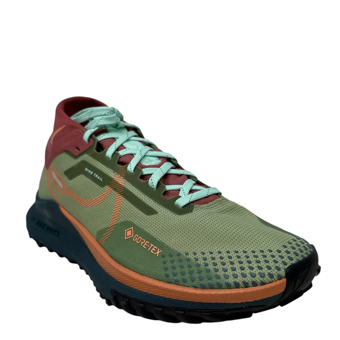 React Pegasus 4 GORE-TEX Trail Shoes By Nike In Alligator / Orange Trance / Mint Foam, Size: 8.5