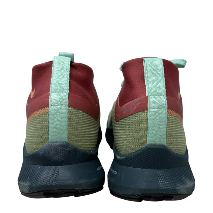 React Pegasus 4 GORE-TEX Trail Shoes By Nike In Alligator / Orange Trance / Mint Foam, Size: 8.5