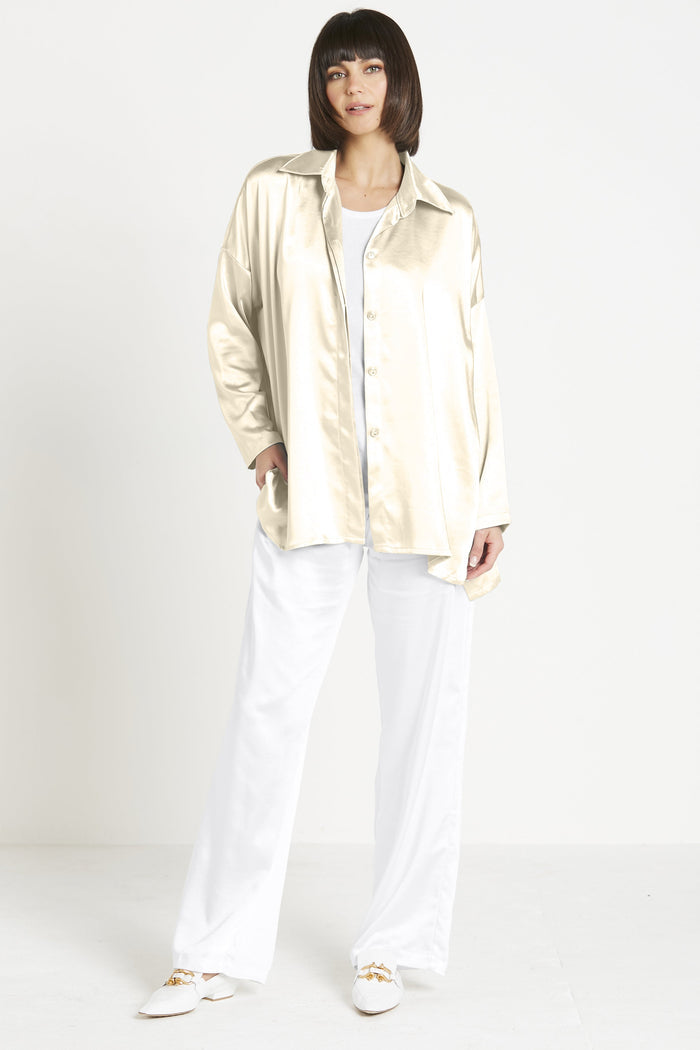 Sateen E-Z Shirt - Sand