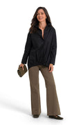 Scuba Bell Bottom Pants - Turtle