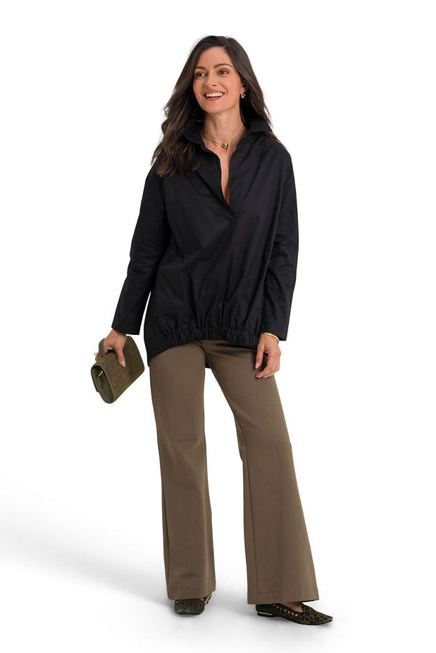 Scuba Bell Bottom Pants - Turtle