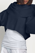 Scuba Jackie O Top - Midnight