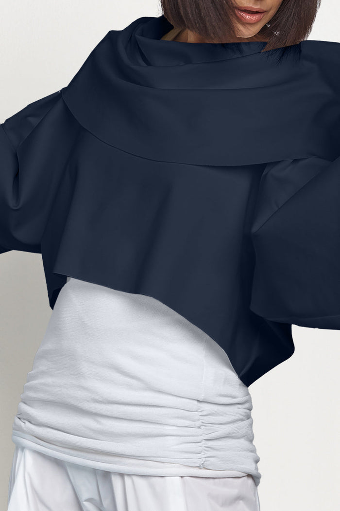 Scuba Jackie O Top - Midnight