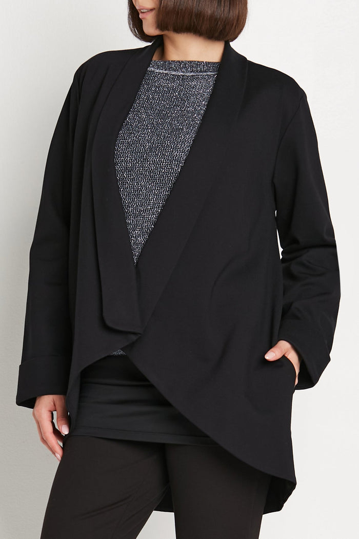 Scuba Modern Tux Jacket - Black