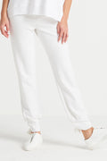 Scuba Tied Up Pants - White