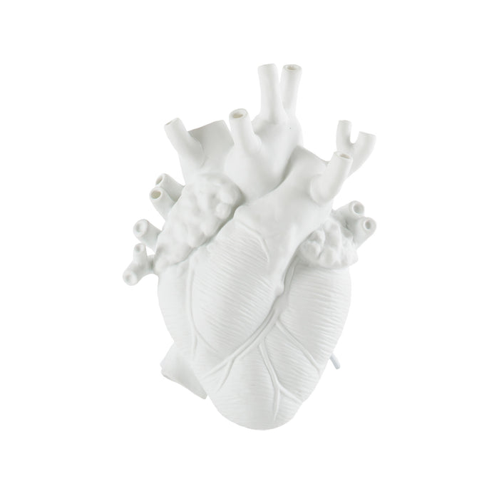 Seletti - Love in Bloom Heart Vase | weiß