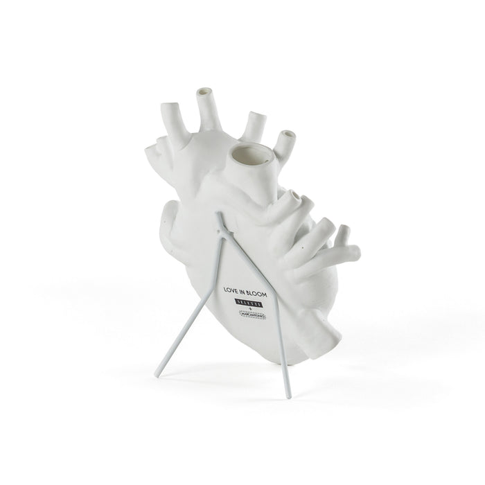 Seletti - Love in Bloom Heart Vase | weiß