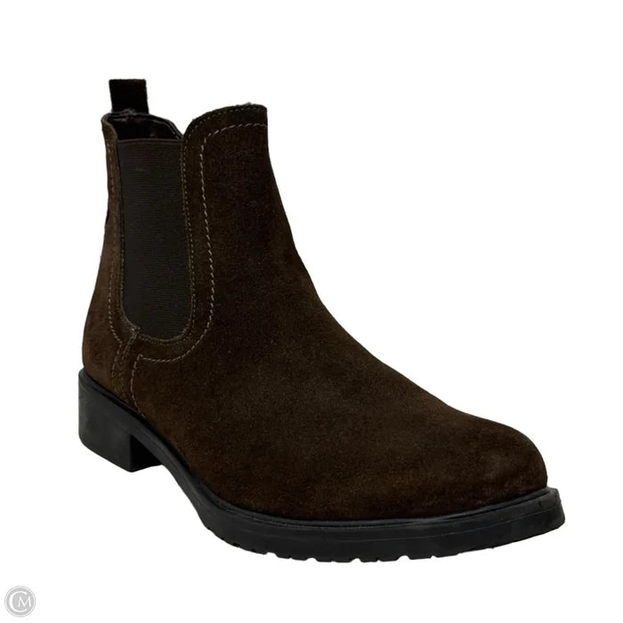 Shetland Boots By The Flexx In Chocolate Suede, Size: 7.5