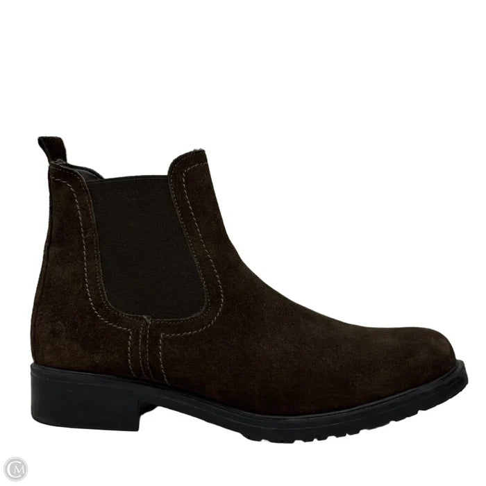 Shetland Boots By The Flexx In Chocolate Suede, Size: 7.5