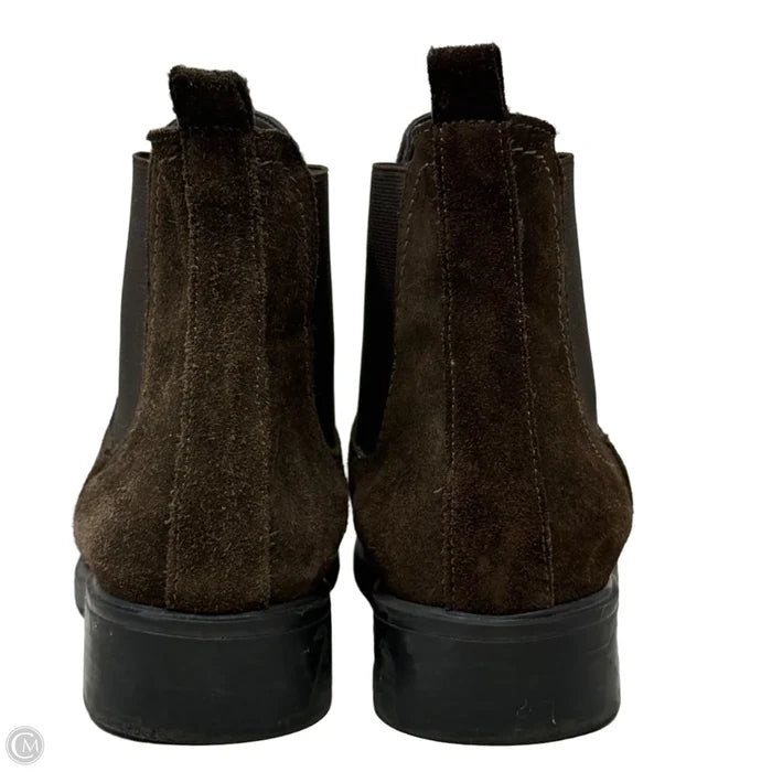 Shetland Boots By The Flexx In Chocolate Suede, Size: 7.5