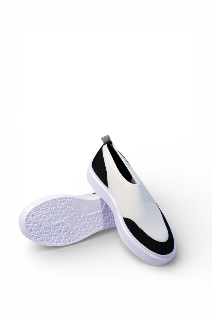 Sock Sneakers - Black/White - Black/White