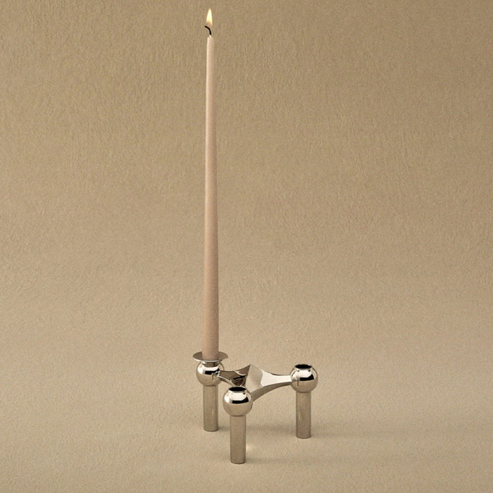 Stoff Nagel - Kerzenmanschette