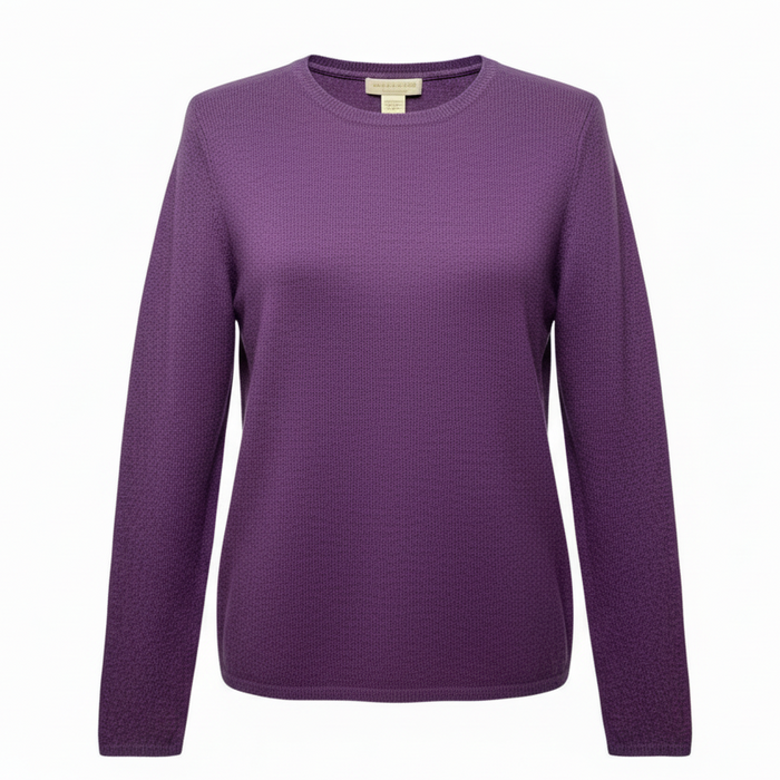 Sweater Cashmere By Simply Cashmere In Purple, Size: S