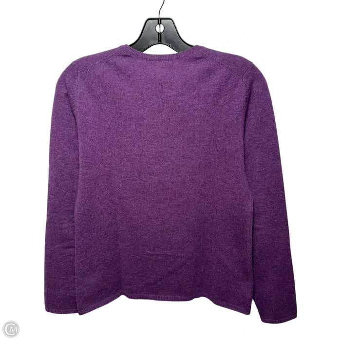Sweater Cashmere By Simply Cashmere In Purple, Size: S