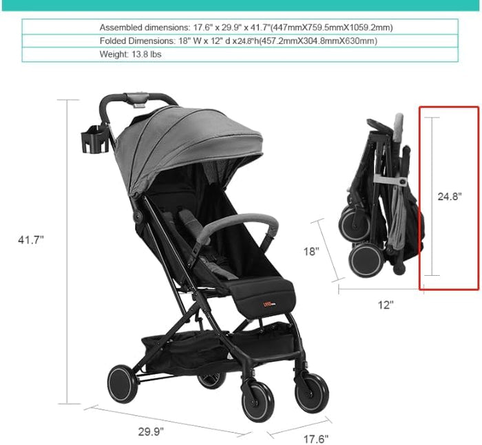 The Compact Gia Stroller