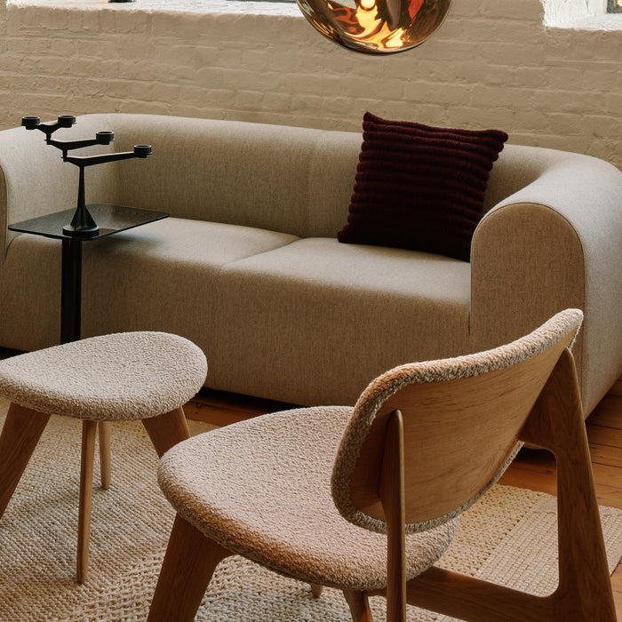 Tom Dixon - Ridge Kissen | burgunderrot