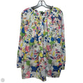 Top Long Sleeve By Talbots In Floral Print, Size: 2x