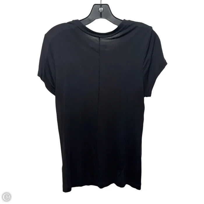 Top Short Sleeve Basic By Rag And Bone In Black, Size: L