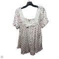 Top Short Sleeve By Easel In Floral Print, Size: M