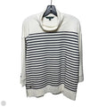 Turtleneck Top Long Sleeve By Lauren By Ralph Lauren In Striped Pattern, Size: Xl
