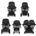 UPPAbaby CozyHandmuffs Luxe Lyla Onyx Nylon front view