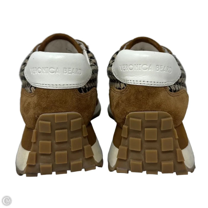 Valentina Houndstooth Shoes Sneakers By Veronica Beard In Brown, Size: 6.5