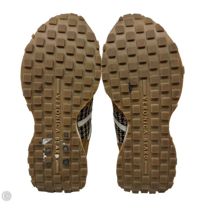 Valentina Houndstooth Shoes Sneakers By Veronica Beard In Brown, Size: 6.5