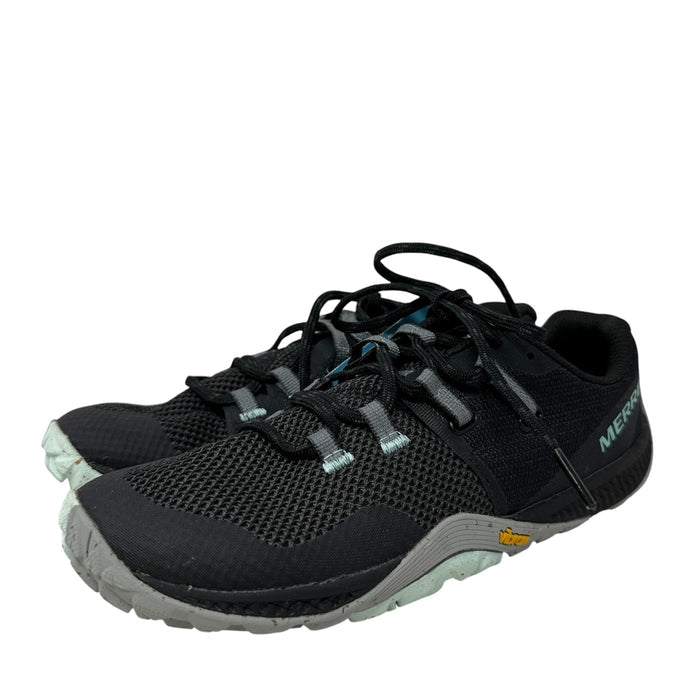 Vapor Glove 6 Trail-Running Shoes By Merrell In Black, Size: 6