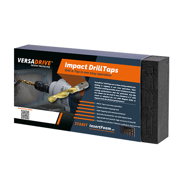 VersaDrive® Drill Tap InsertFoam Sets