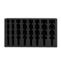 VersaDrive® Empty InsertFoam - 8 spaces (SETFM-VSD-08)