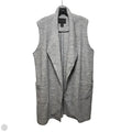 Vest Wool Blend By Tahari In Grey, Size: 1x