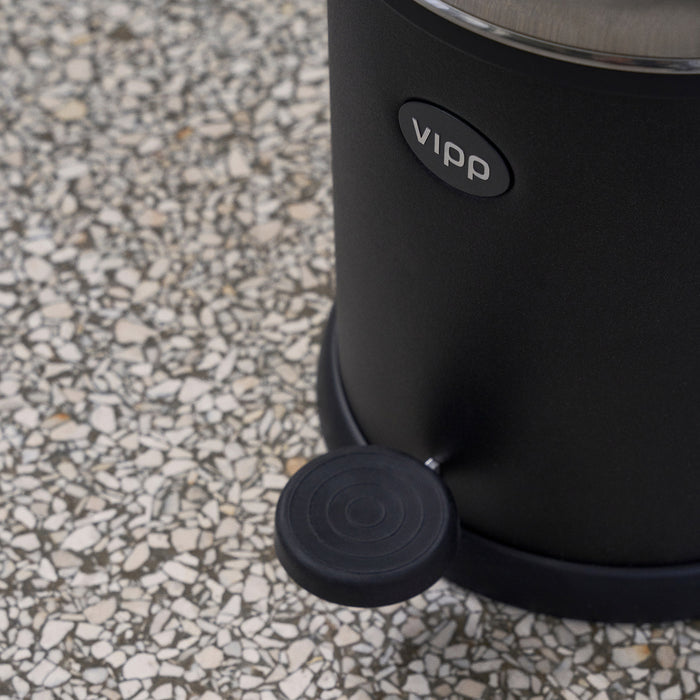 Vipp - 12 Treteimer | schwarz