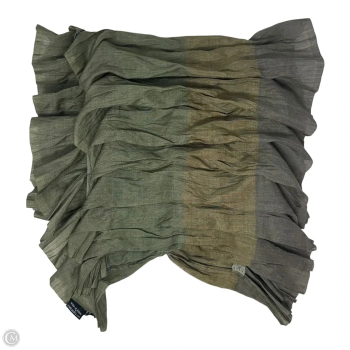 Wool & Silk Ruched Scarf Long By Babette