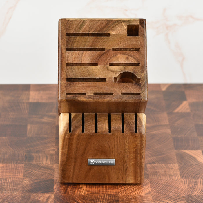 Wusthof 17 Slot Acacia Knife Block