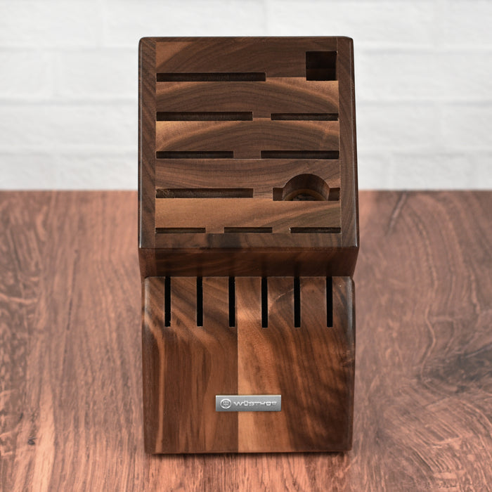 Wusthof 17 Slot Walnut Knife Block
