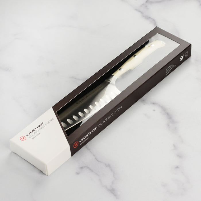 Wusthof Classic Ikon Creme 5" Hollow Edge Santoku Knife
