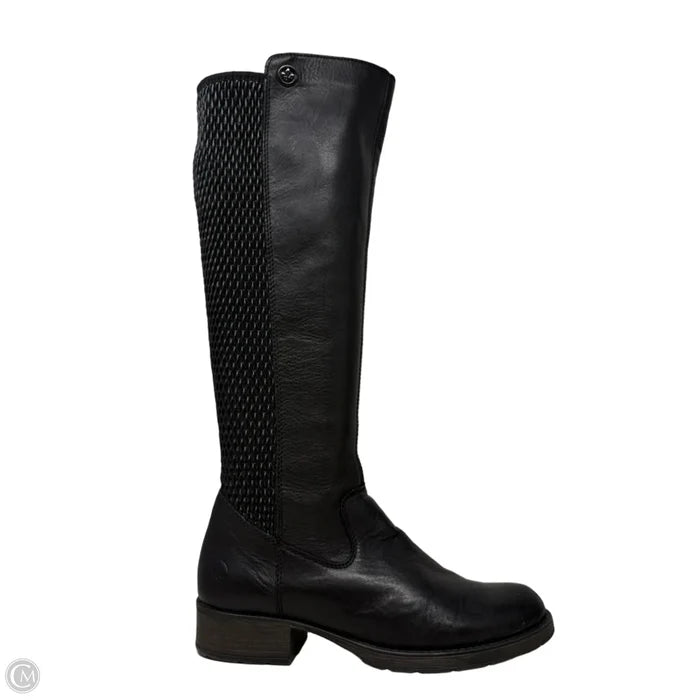 Z9591 Tall Boots By Riekers In Black, Size: 8.5 (39)