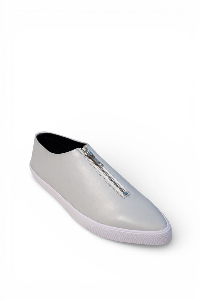 Zipped Up Sneakers - Titanium - Titanium